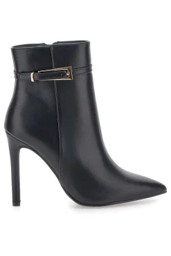 P626 e Stiefeletten mit hohem Absatz und goldenem Riemen-THE FIRST Hot