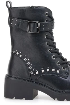 503 e Stiefel mit Nieten und Schnalle-THE FIRST Sale