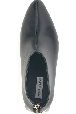 Tronchetti neri con tacco largo decorato Burani 51614C1117-MARIELLA BURANI Clearance