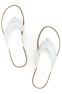 e Flip-Flop-Hausschuhe, hergestellt in Italien, mit Obermaterial aus Leder, 66470811-PITTARELLO
