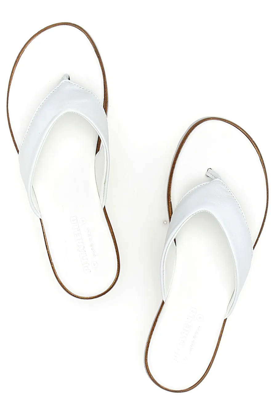 e Flip-Flop-Hausschuhe, hergestellt in Italien, mit Obermaterial aus Leder, 66470811-PITTARELLO