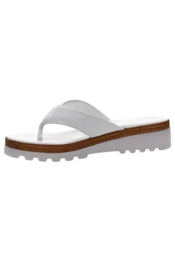e Flip-Flop-Hausschuhe, hergestellt in Italien, mit Obermaterial aus Leder, 66470811-PITTARELLO
