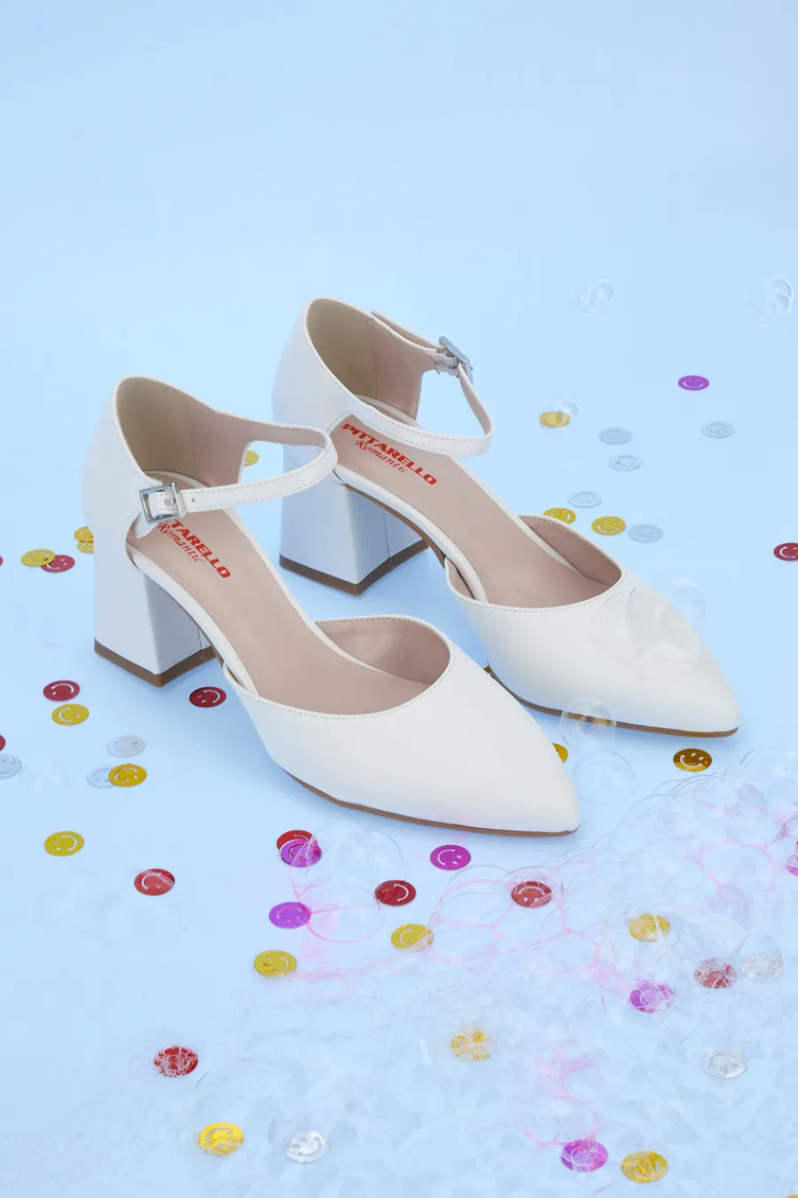e Pumps mit Fesselriemchen 3781-PITTARELLO ROMANTIC Outlet