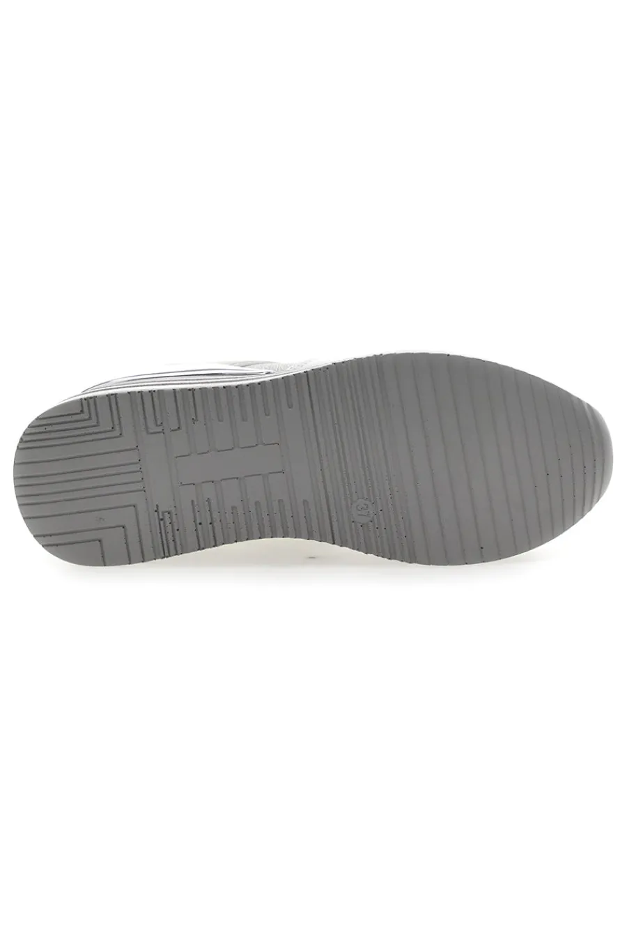 Weiße Schnürschuhe mit Plateau und Obermaterial mit Glitzer CAFE‘ COST H1506049-CAFÈ COST Outlet