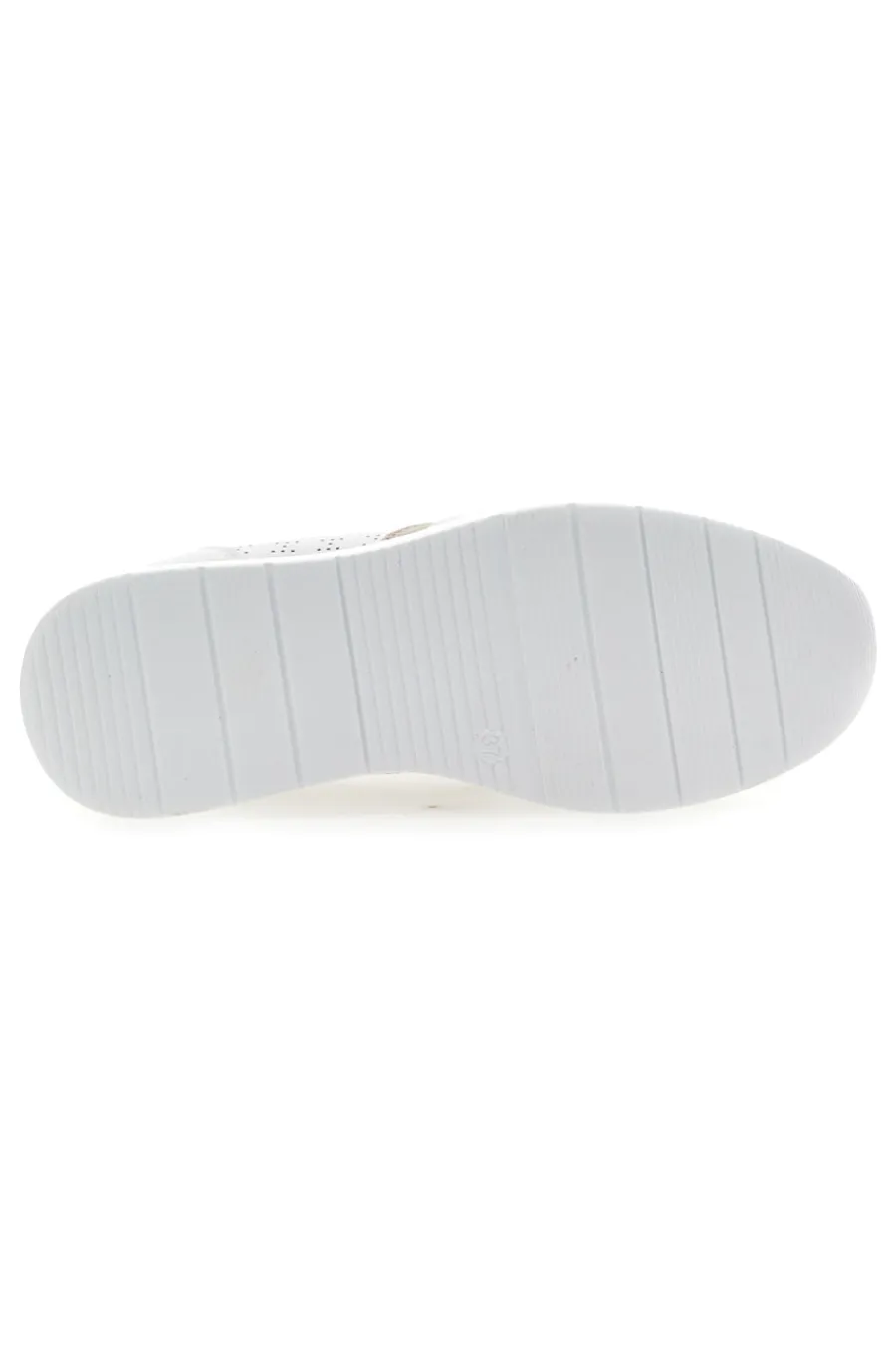 Weiße Schnürschuhe mit seitlichem Reißverschluss H216361-MIO TEMPO Clearance
