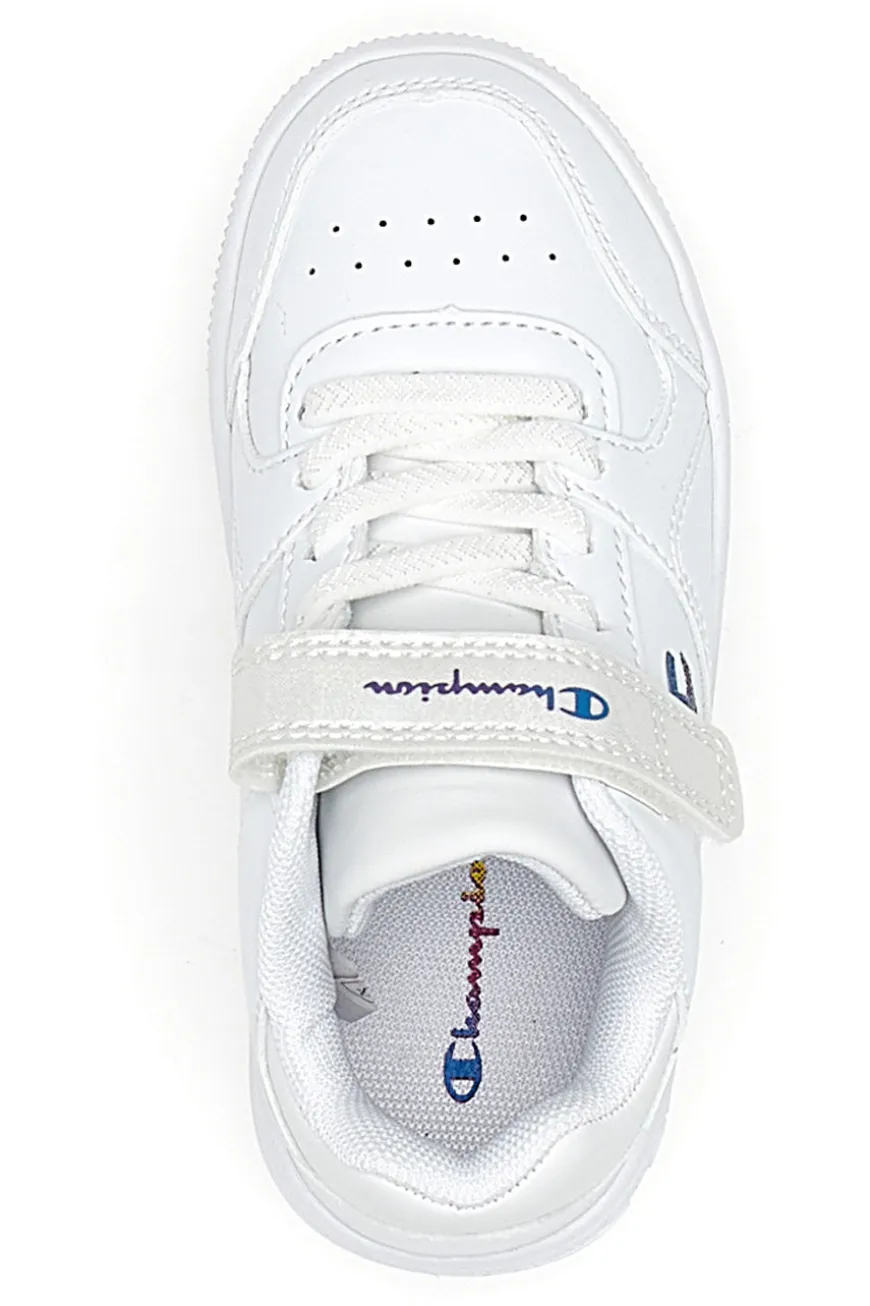 Weiße Turnschuhe mit Tränen CHAMPION RD18 LOW G TD