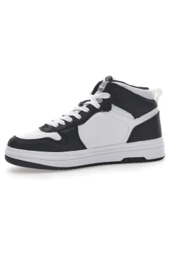 e und schwarze Kobe Tumble-Sneaker aus Baumwolle mit Gürtel-COTTON BELT Discount