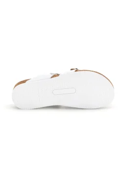 silberne Hausschuhe mit echter Ledersohle 293A312SR-PITTARELLO ECO Hot
