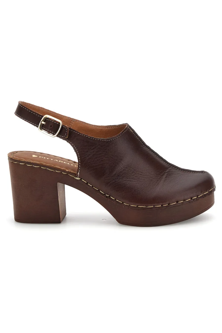 Zoccoli chiusi Marrone Con Tacco 1143622-PITTARELLO Outlet