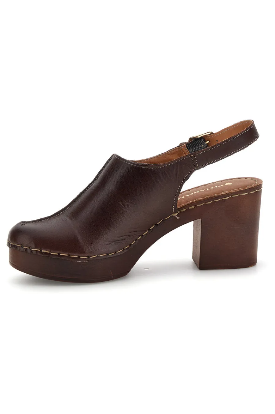 Zoccoli chiusi Marrone Con Tacco 1143622-PITTARELLO Outlet