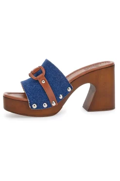 Zoccoli Con Tacco 9 cm 15495JP-PITTARELLO LOVE Best
