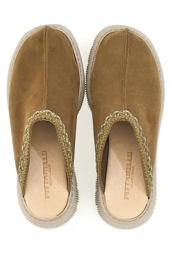 Zoccoli Sabot Invernali Marrone con Platform 5796-PITTARELLO Online