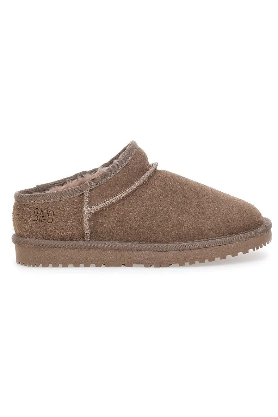 Zoccoli con Pelo in Vera Pelle WD5530T-MON DIEU Outlet